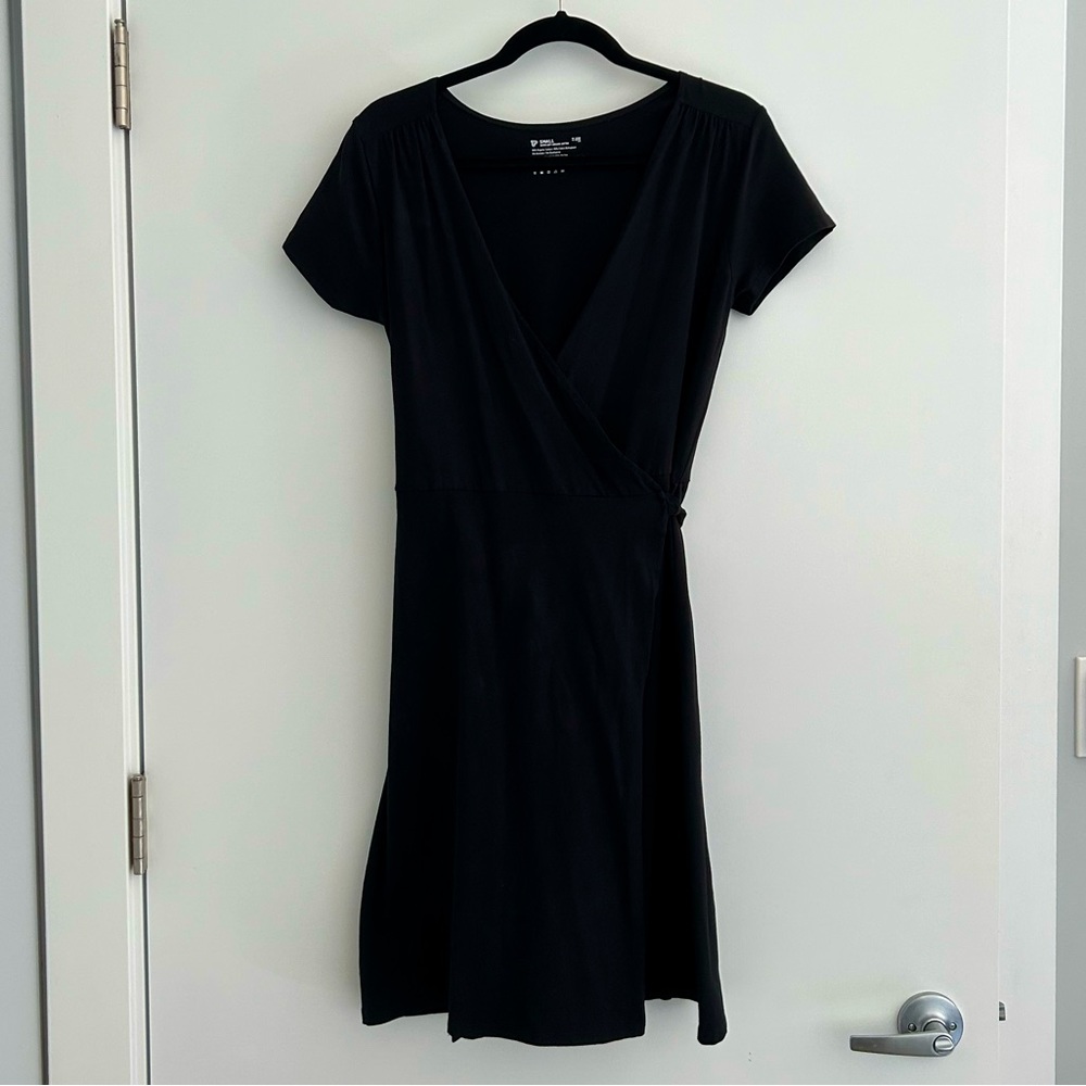 Pact Apparel Organic Cotton Wrap Dress